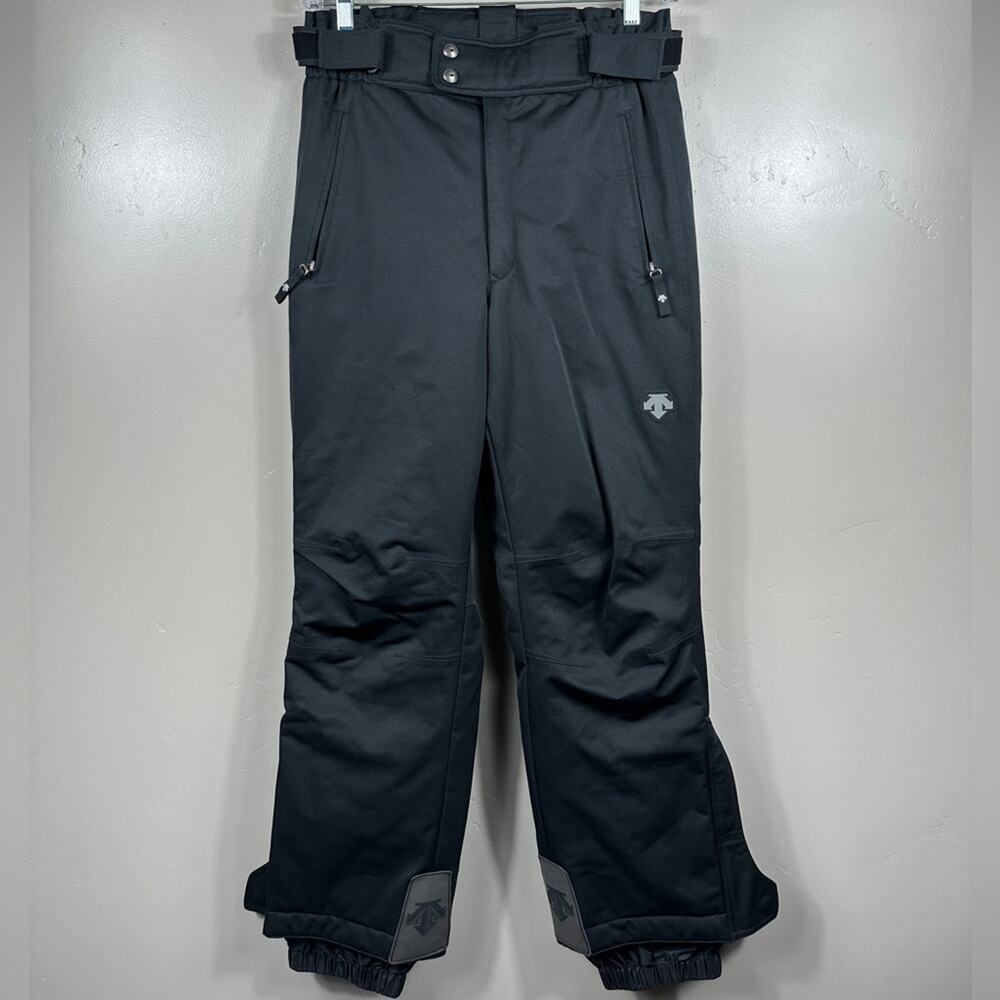 Descente Men’s Black Insulated Ski Pants Waterproof Snowboard  Size US 32 EU 48